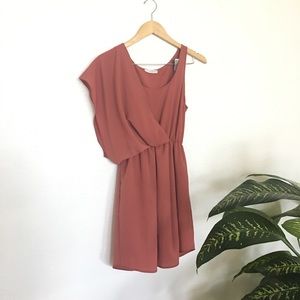 Rust colored dress- Lush brand